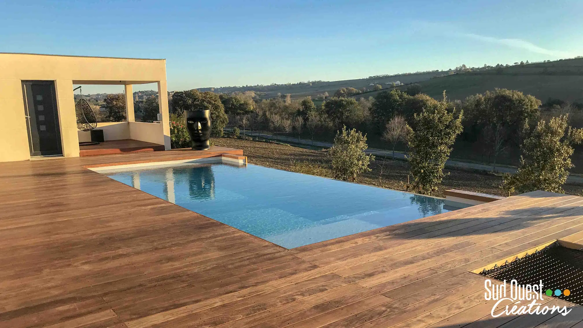 Piscine miroir Ramonville